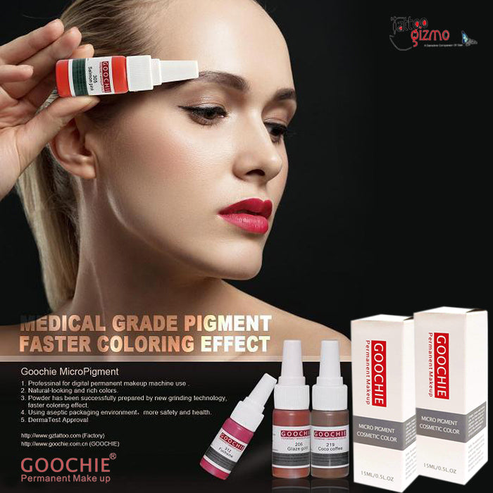 Goochie Micro pigment Make Up Pigment Color 15 ml