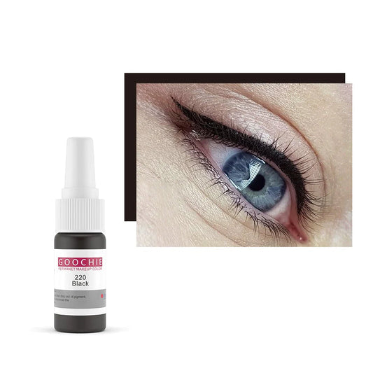 Goochie 220 Black Micro-Pigment PMU Ink 15ml