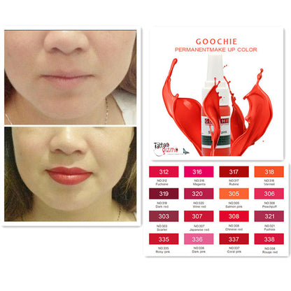 Goochie Permanent Make Up pigment color