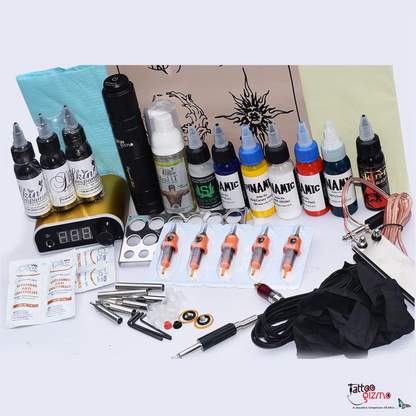 Wireless tattoo Machine Kit with  3.5mm stroke