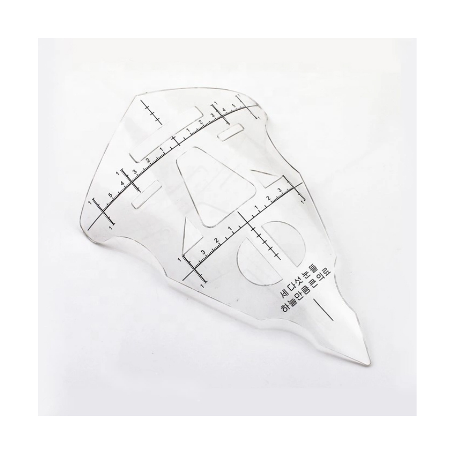 PMU Microblading Measuring Full Face Guide Ruler – Tattoo Gizmo