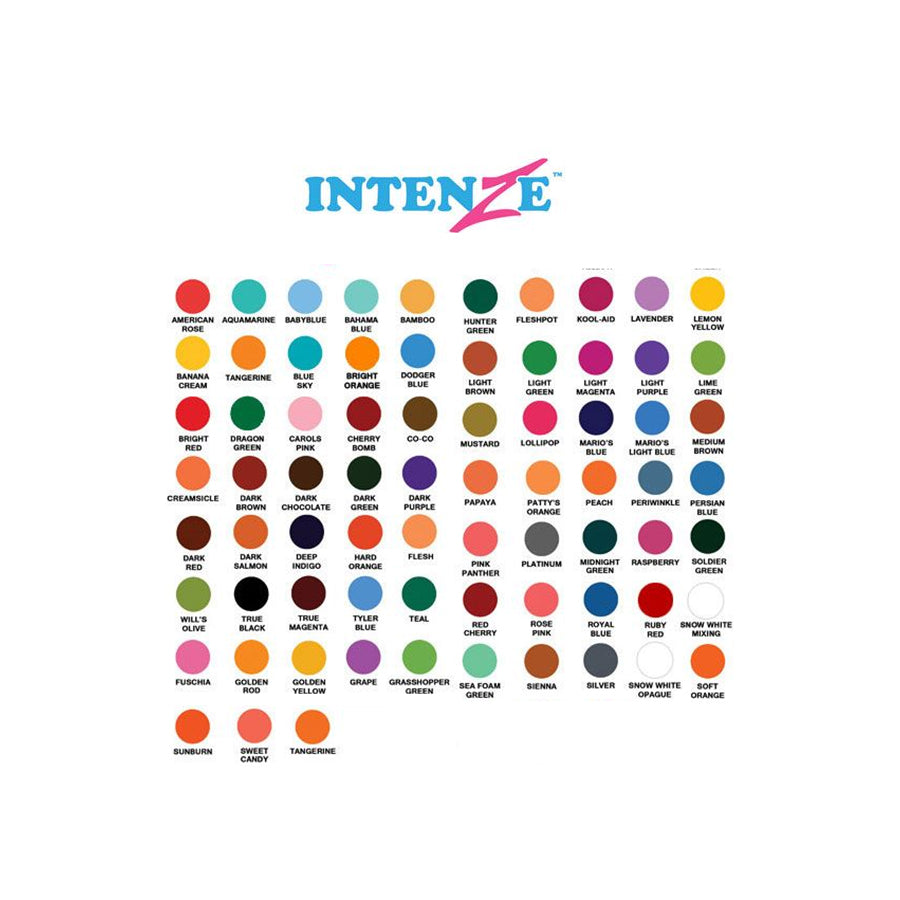 Intenze Basic Colors Set 19 Bottles 1oz Each