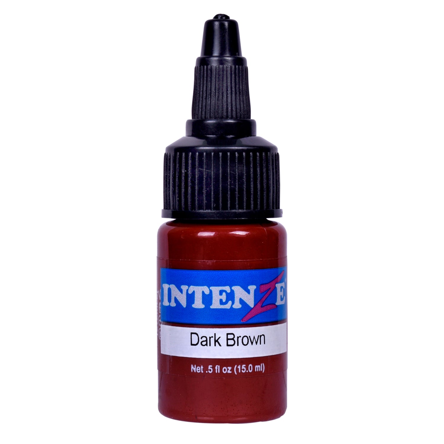 Intenze Dark Brown Tattoo Color 