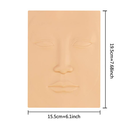 Silicone Fake Skins for Eyebrow, Eyeline,Lip ,3D Microblading Face