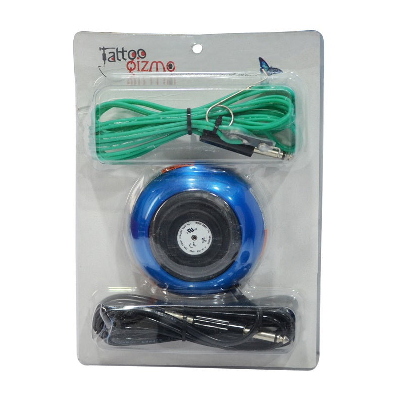 Blue Round Foot pedal switch clip cord kit