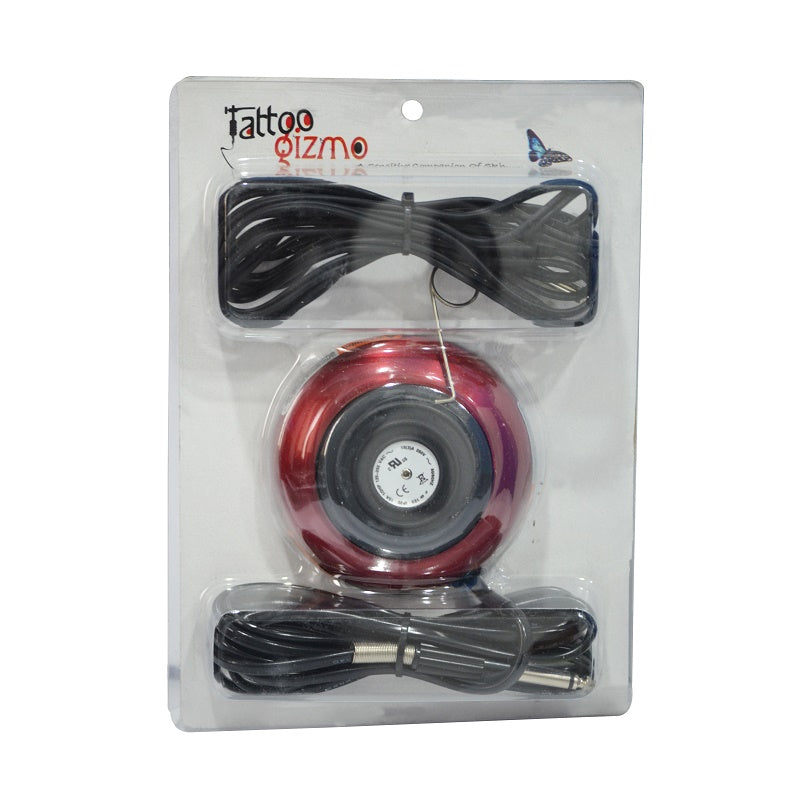 Red  Round Foot pedal switch clip cord kit