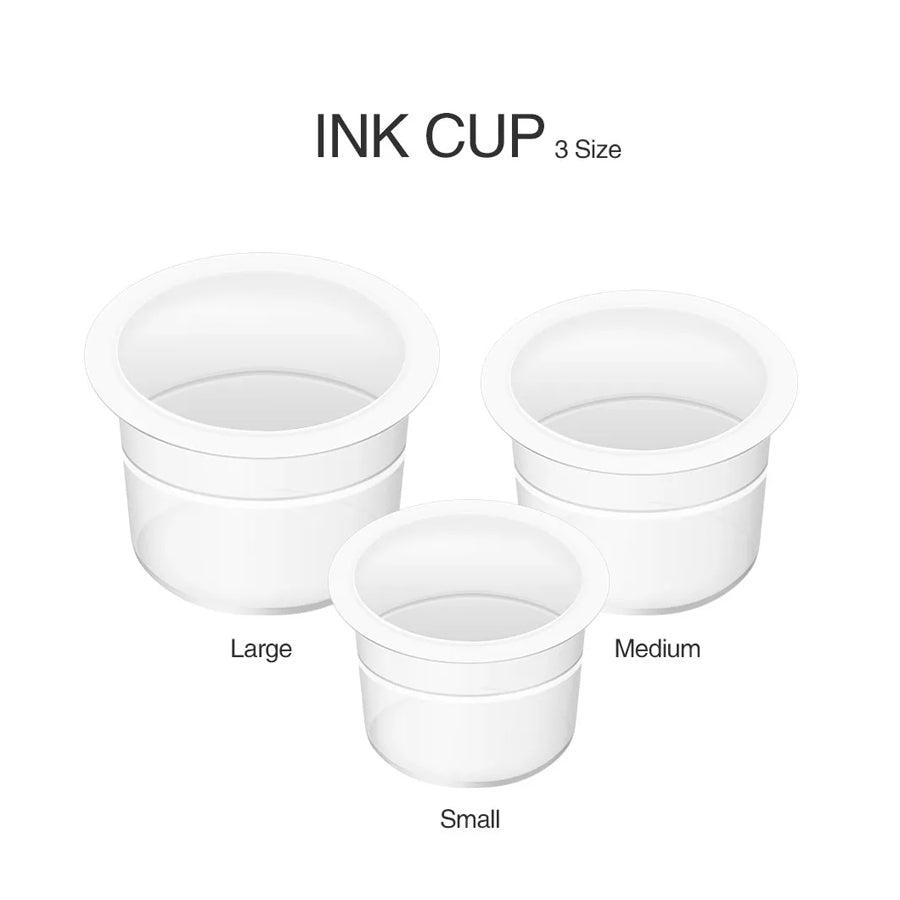 Tattoo Ink Cups Pack of 100 Pc – Tattoo Gizmo