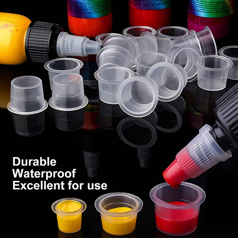 Tattoo Ink Cups Pack of 100 Pc – Tattoo Gizmo
