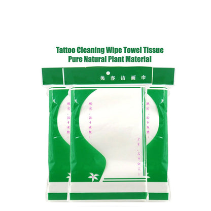 Tattoo Cleaning Wipe natural tissue
