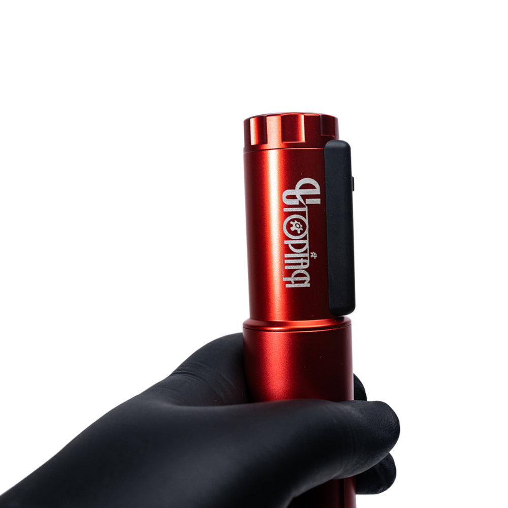  Wireless Utopian Kabellos V1 (Red) Tattoo Pen Machine