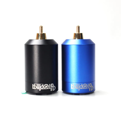 small cylinder shape RCA jack battery pack is easy to connect